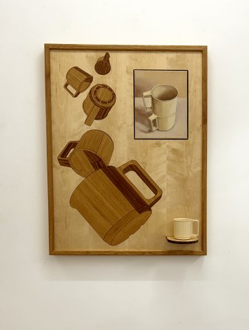 Beige Stilleben III, Charlotte Fogh Gallery